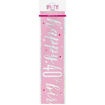 Picture of BIRTHDAY 40TH FOIL BANNER PINK & SILVER